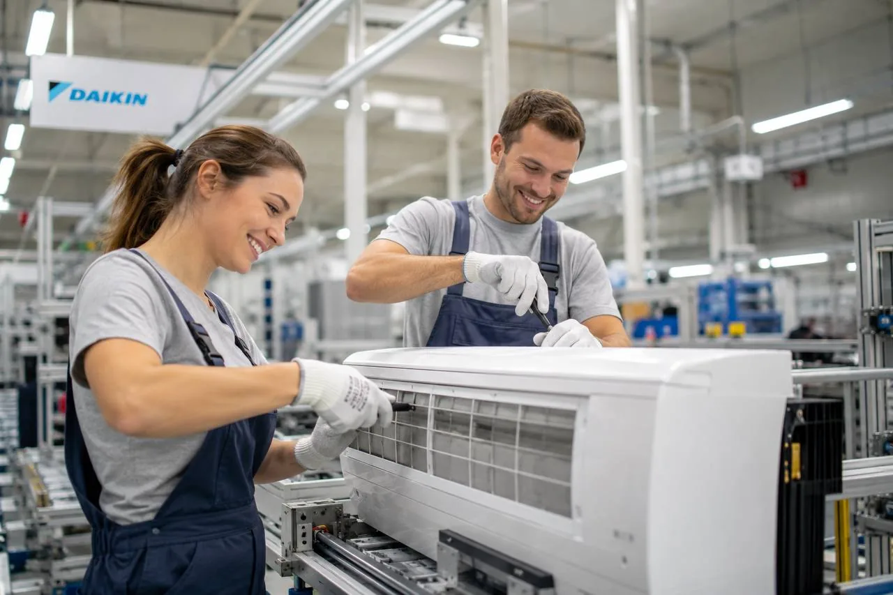 Производство кондиционеров Daikin 🔧 | GoZakordon